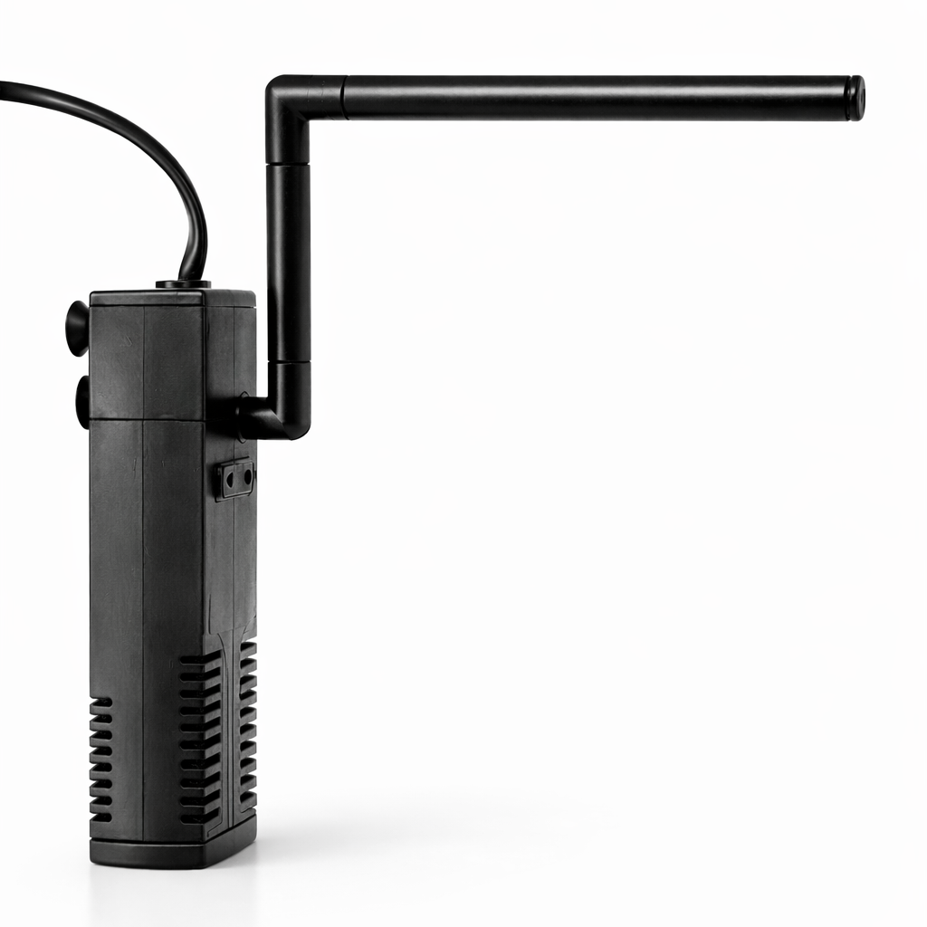 Universele Aquarium Pomp (Verstelbaar) – Fluisterstil – Geschikt voor 10-60L