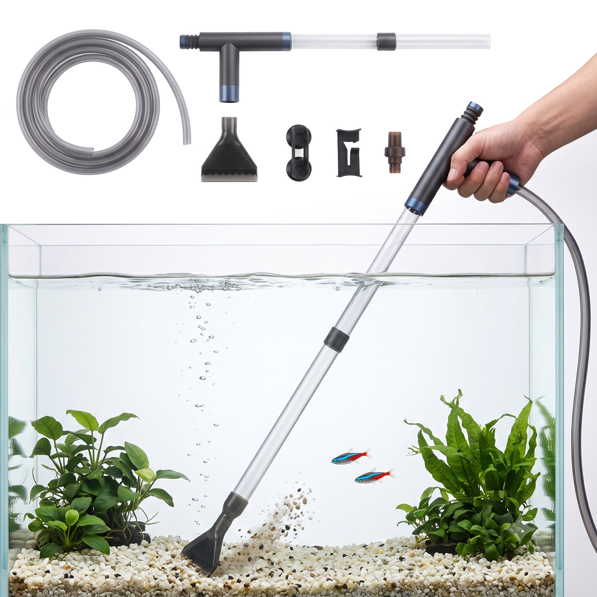 AquaImpact Aquarium Stofzuiger