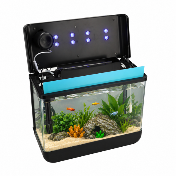 AquaImpact® Smart Nano Aquarium (13L) Kompakt & Selbstreinigend