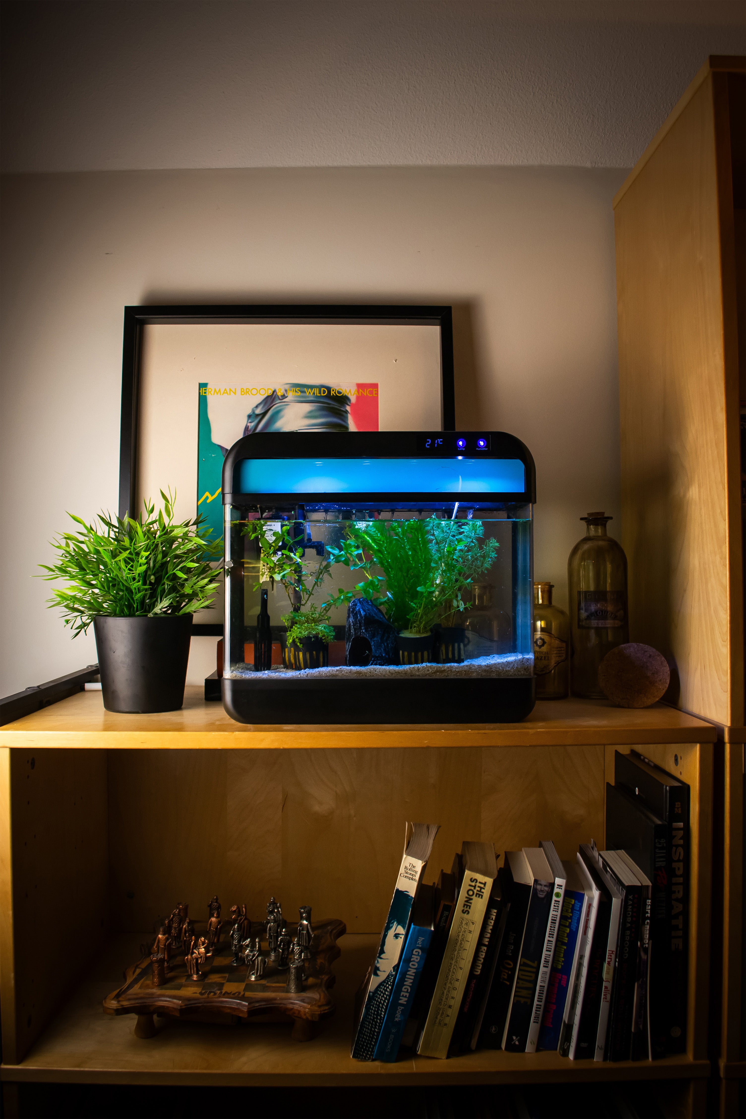 Compact AquaImpact® Nano Aquarium 13L en 26L voor in het interieur